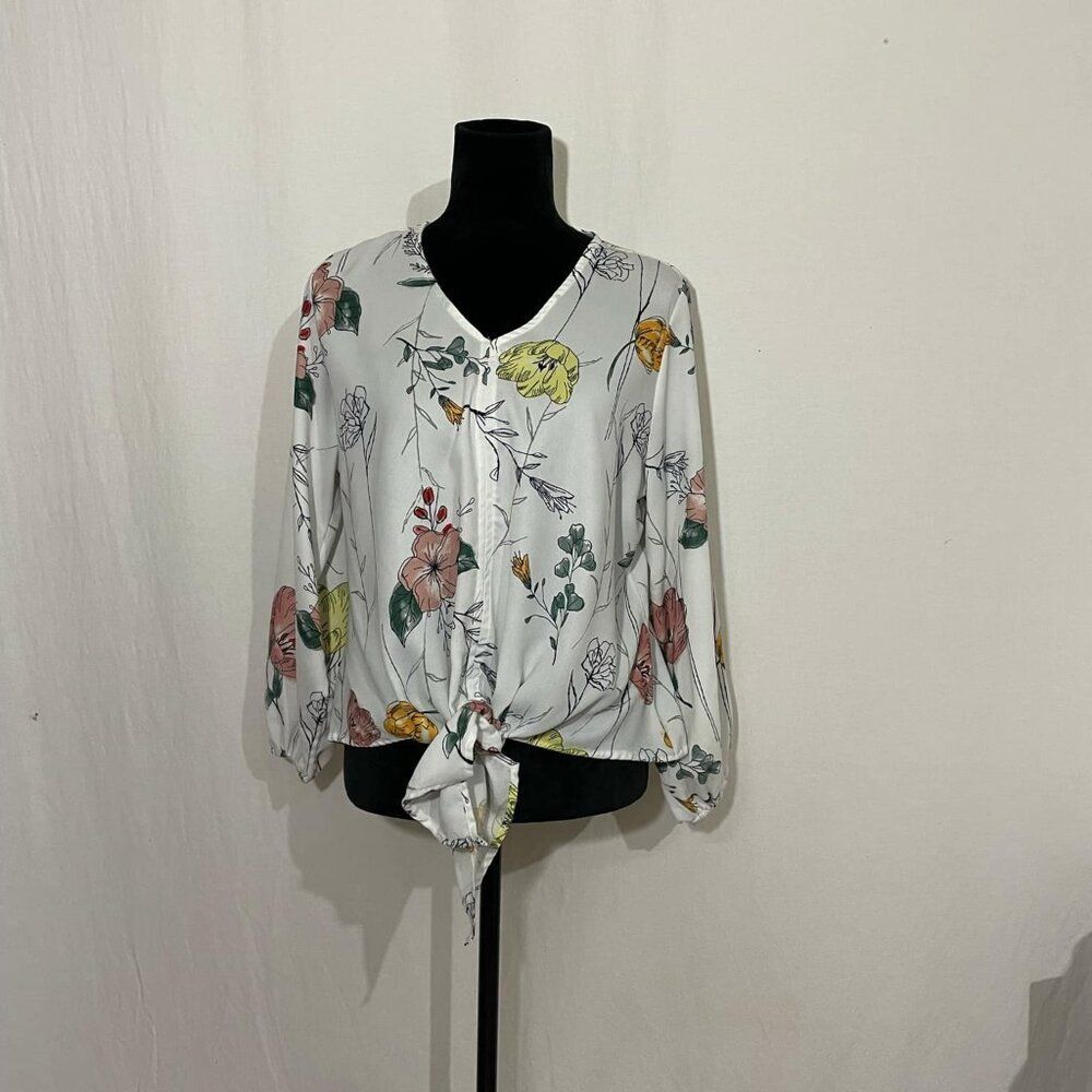 Women's Keren Heart Floral Blouse